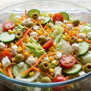 Beyaz Peynirli Salata